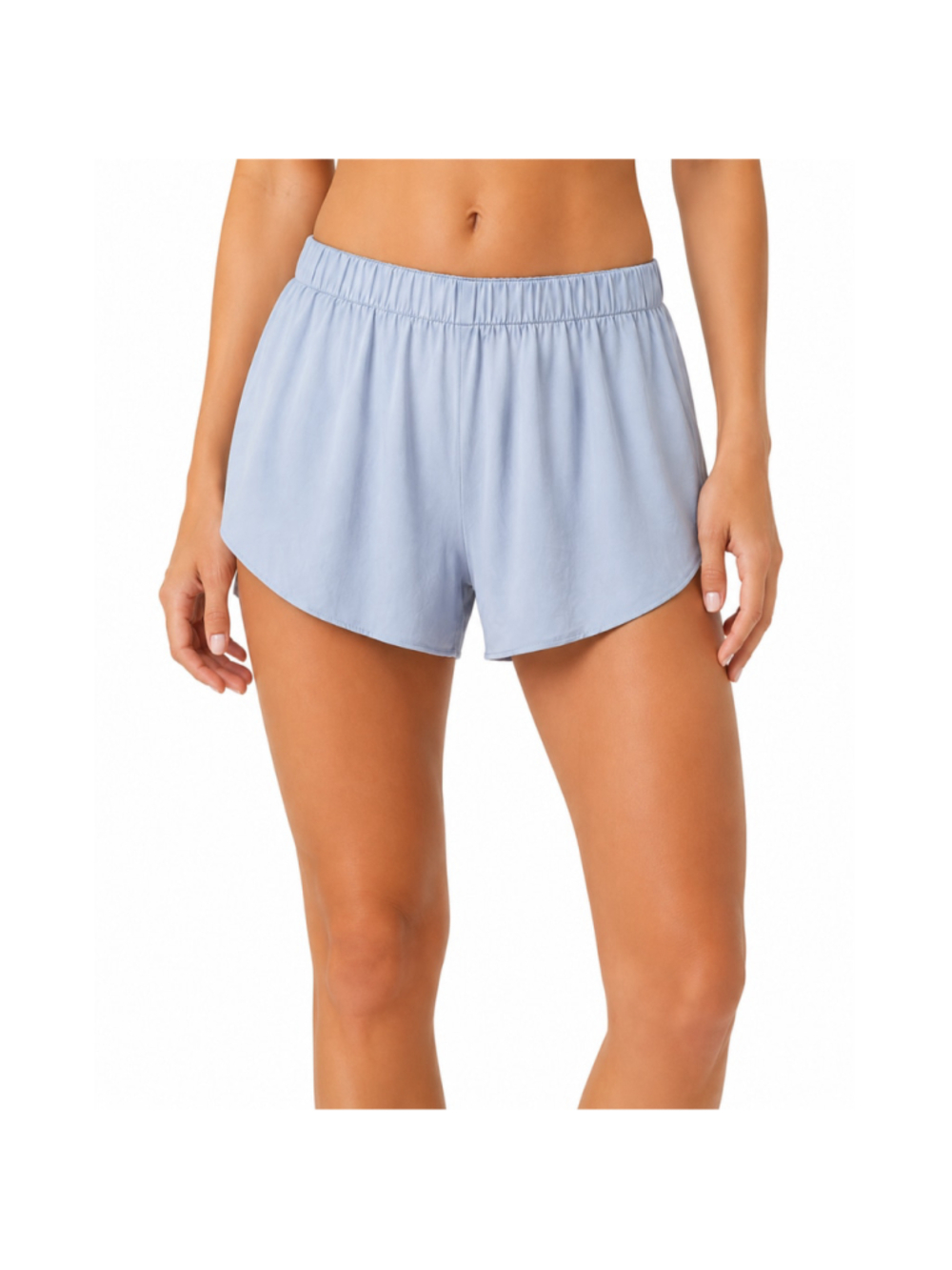 Women's Haven Well Within Cupro Rayon Sleep Shorts – Light Blue – Size S – NWT